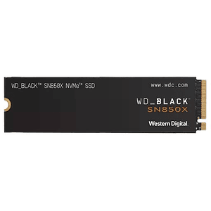 Unidad SSD Western Digital Black SN850X, 2TB, M.2 2280, NVMe PCIe 4.0 x4, Lec.7300MB/s Esc.6600MB/s