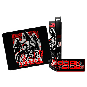 Mouse Pad Gamer Primus Gaming Arena M Star Wars Limited Edition, 32x27 cm, Diseño Dark Side