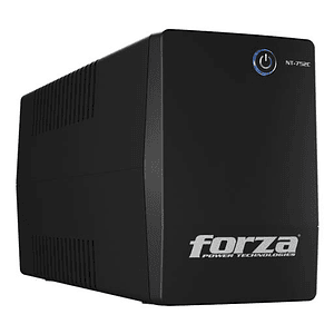 UPS Interactiva Forza NT-752C, 750VA/375W, 220V, 4 Tomas, Luz LED de estado