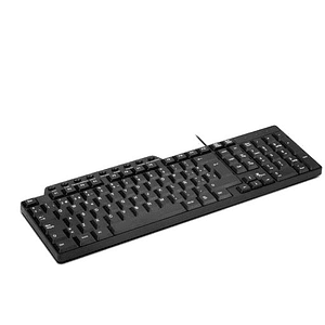 Teclado Xtech, Cableado, Black, Español