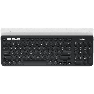 Teclado Logitech K780, Inalámbrico, Bluetooth, Negro (Español)