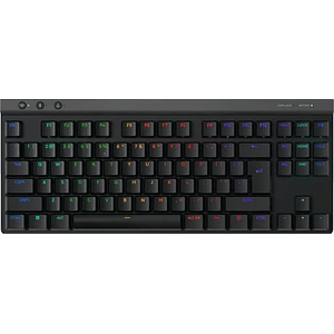 Teclado Gamer Inalámbrico Logitech G515 Lightspeed TKL, Layout Ingles, Negro
