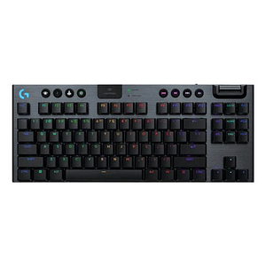 Teclado Mecánico Inalámbrico Gaming Logitech G915 X LIGHTSPEED TKL, Negro Inglés Táctil