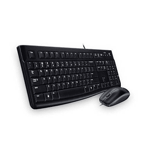 Kit Combo Teclado y Mouse Logitech MK120 USB