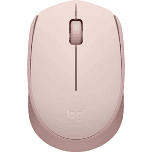 Mouse Inalámbrico Logitech M170, Ambidiestro, Receptor USB, Rosado