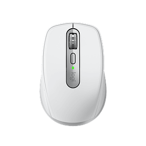 Mouse Inalámbrico Logitech MX Anywhere 3S, 8000 DPI, Bluetooth, Batería Recargable, Pale Gray