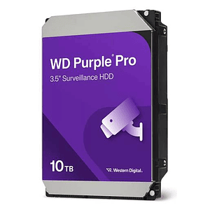 Disco Duro Western Digital Purple Pro 10TB, Almacenam Avanzado para Soluciones de Video Inteligente