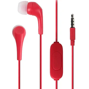 Audífonos Motorola Earbuds 2, 3.5mm, Color Rojo