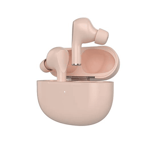 Audífonos Inalámbricos Klip Xtreme ZoundBuds, True Wireless, Bluetooth 5.2, IPX4, Rosado
