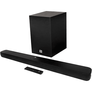 Barra de Sonido JBL Cinema SB180, Powerful Bluetooth, HDMI, altavoz 110W RMS, subwoofer 60W RMS
