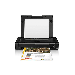 Impresora Tinta Color Epson WorkForce WF-100, 7 ppm/negro, 4 ppm/color, LAN (inalámbrica) Wi-Fi