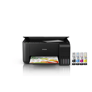 Impresora Multifuncional tinta color Epson EcoTank L3250, 33 ppm/negro, 15 ppm/color, Wi-Fi, USB 2.0