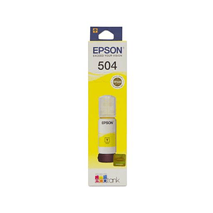 Botella de Tinta Original Epson T504 (T504420-AL), Amarillo