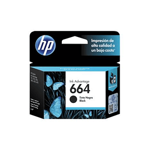 Cartucho original de tinta negra HP 664 Advantage (F6V29AL)