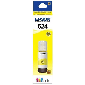 Botella de Tinta Original Epson EcoTank T524420-AL, Amarilla