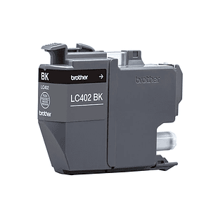 Cartucho de Tinta Original Brother LC402BKS, Rendimiento 550 Páginas, Negro