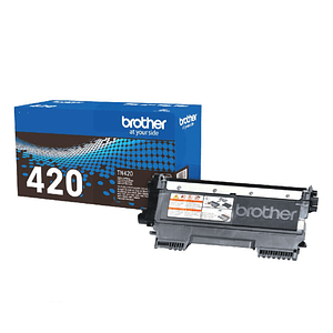 Cartucho de Tóner Original Brother TN-420, Negro, 1.200 paginas