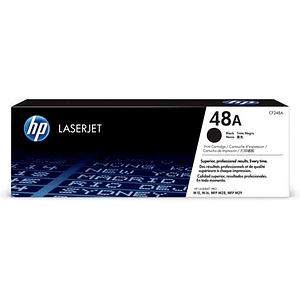 Cartucho de Tóner Original HP 48A Negro LaserJet Original, Rendimiento 1.000 páginas