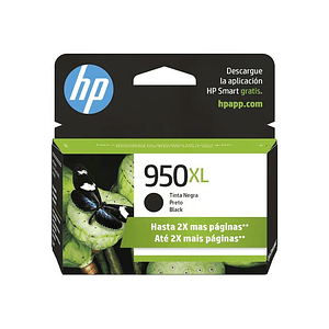 Cartucho original de tinta negra de alto rendimiento HP 950XL (CN045AL)