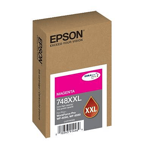Cartucho de Tinta Original Epson T748XXL, Magenta, Extra Alta Capacidad