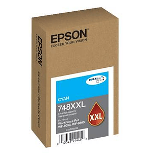 Cartucho de Tinta Original Epson T748XXL, Cian, Extra Alta Capacidad