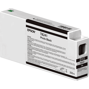 Cartucho de Tinta Epson UltraChrome HD T8241, 350ml, Negro Fotográfico