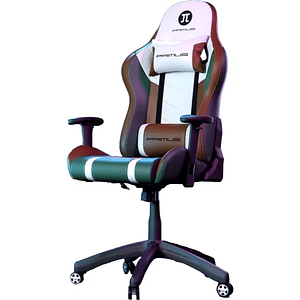 Silla Gamer Primus Gaming Thronos 100T, Reclinable 135°, Soporta hasta 120 kg, Verde/Negro/Blanco