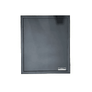 Gabinete mecanico puerta blanca con bloqueo y teclado acepta 2 chassis, Notifier