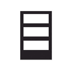 Notifier - Door controller Black Box Chassis Lock - Blank panels kit - Door Assembly Black