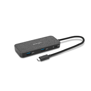 Docking Station Kensington SD1650P, USB-C 3.2 Gen 1, 4K HDMI / HD VGA, Puerto Ethernet, Gris