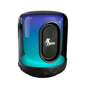 Parlante Portátil Xtech BeatWave XTS-617 - Bluetooth 5.3, Luces LED, TWS, 5W RMS