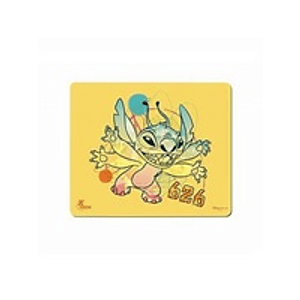 Mouse Pad Xtech XTA-D100ST-YL - Antideslizante, 220x180mm, Edición Disney Stitch, Color Amarillo