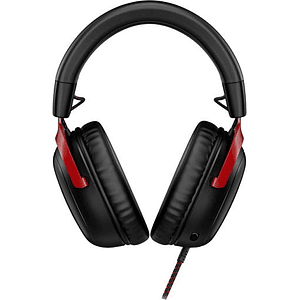 Audífonos Gamer HyperX Cloud 3, 3.5mm, USB, Color Negro/Rojo