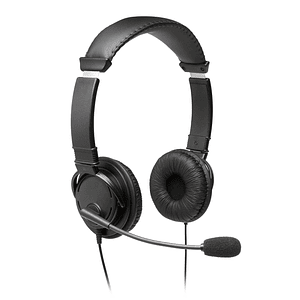 Audífono con Micrófono Kensington Hi-Fi K97603, Over-Ear, Cancelación de Ruido, Negro