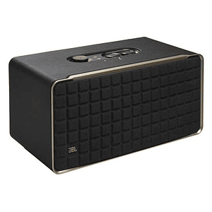 Parlante Portatil JBL Authentics 500, inteligente de alta fidelidad, retro, Wi-Fi, Bluetooth