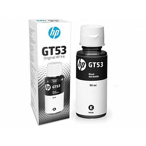 Botella de Tinta Original HP GT53, 90ml, Negro