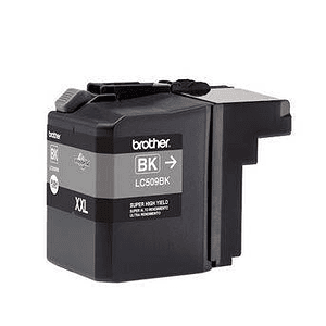 Cartucho de Tinta Original Brother LC509BK BLACK 2400PG