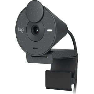 Cámara Web Logitech Brio 300, Full HD 1080p/30FPS, Micrófono Integrado, USB-C, Grafito