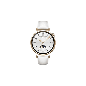 Smartwatch Huawei Watch GT 4, 41 mm, acero inoxidable, correa de cuero, Pantalla AMOLED 1.32