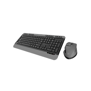 Kit Mouse y Teclado Klip Xtreme Magnifik Wireless Duo, Teclado Silencioso, Mouse 6 Botones