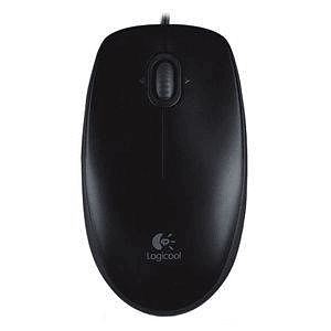 Mouse Logitech M100, Tamaño normal, cómodo, con cable