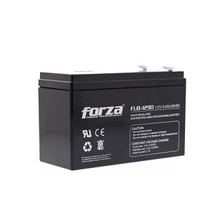 Batería Forza FUB-1290, Capacidad 9Ah, Voltaje 12V, Recargable y Portatil