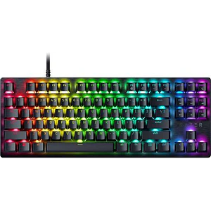 Teclado Gamer Razer Huntsman V3 X TKL, Mecánico, Español, Switch Razer Purple, RGB, Color Negro