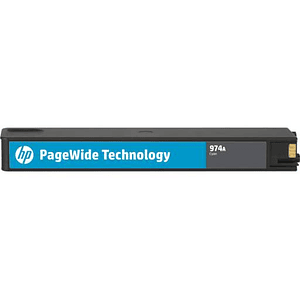 Cartucho de Tinta HP 974A Cian Pagewide Original