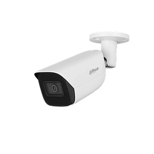 Cámara IP Dahua tipo bullet 4 MP Lente fijo de 2.8mm IR de hasta 50m protección IP67 IA (SSA / Quick Pick / IVS)