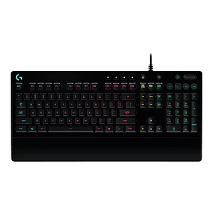 Teclado Gamer Logitech G213 Prodigy, Mecánico, Español, RGB, Full Size, Color Negro