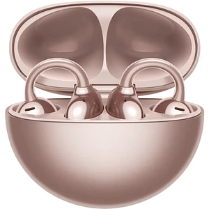 Audífonos Inalámbricos Huawei FreeClip Oro Rosa, Bluetooth 5.3, 36h Autonomía, IP54
