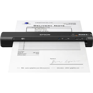 Escáner Portátil Epson WorkForce ES-60W, Digitalizador Inalámbrico Completamente Portátil