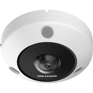 Cámara Panorámica IP de Red 360° 6MP Antipolvo Vigilancia Profesional - Hikvision DS-2CD6365G1-IVS