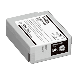 Cartucho de Tinta Original Epson SJIC41P para ColorWorks C4000, 50ml, Negro